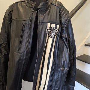 Harley-Davidson Black Leather Jacket for Men